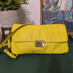 J. Crew Yellow Crossbody Bag